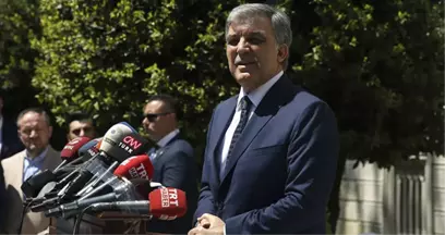 Hükümetten Abdullah Gül'ün Aday Olmamasına İlk Yorum Geldi