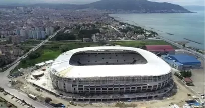 Ordu Stadının Yüzde 80'i Bitti, Eylül'de Açılıyor