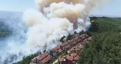 Bursa'daki Yangın Kontrol Altına Alındı