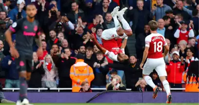 Arsenal, Sahasında Konuk Ettiği Everton'ı 2-0 Yendi