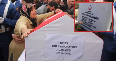 Batman'da Şehit Olan Uzman Çavuş Süleyman Aydın ile İlgili Kahreden Tesadüf