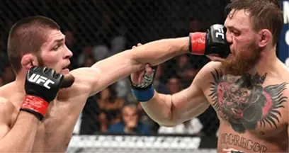 Khabib Nurmagomedov Taraftarları, Conor McGregor'u Destekleyenleri Dövdü