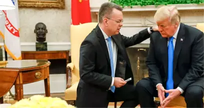 Trump ve Brunson Arasındaki Görüşmeye Damga Vuran 