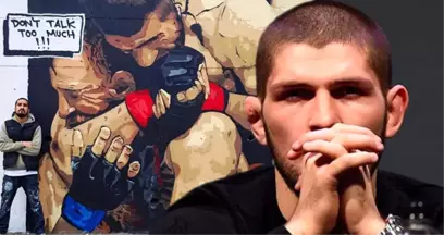 İstanbul'da Yapılan Grafiti, Müslüman Dövüşçü Khabib'i Mest Etti