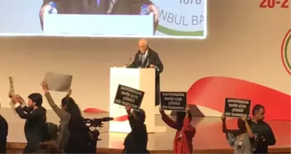 İstanbul Barosu Genel Kurulunda, Mevcut Başkan Mehmet Durakoğlu Protesto Edildi