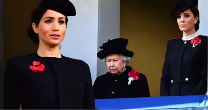 Kate Middleton ve Meghan Markle Anma Törenini Ayrı Balkonlardan İzledi