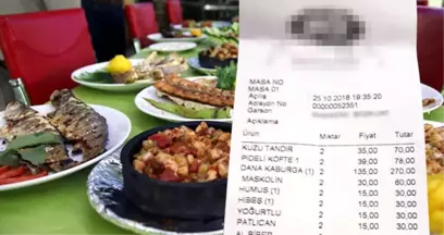 Et Restoranında Fiyat Şoku! Sipariş Vermediği Halde Masaya Getirilen Mezeler Hesaba Eklendi