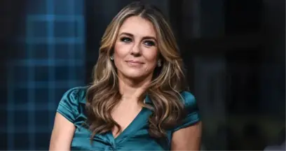 53 Yaşındaki Ünlü Oyuncu Elizabeth Hurley, Derin Dekoltesiyle Göz Kamaştırdı