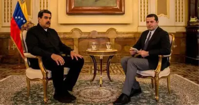 Venezuela Devlet Başkanı Maduro, Cüneyt Özdemir'in Sorusu Karşısında Ara Vermek İstedi