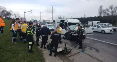 TEM'de Trafiği Kilitleyen Kaza: 1 Ölü, 2 Yaralı