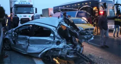 TIR'dan Dökülen Gübre Zincirleme Kazaya Neden Oldu! Ölü ve Yaralılar Var