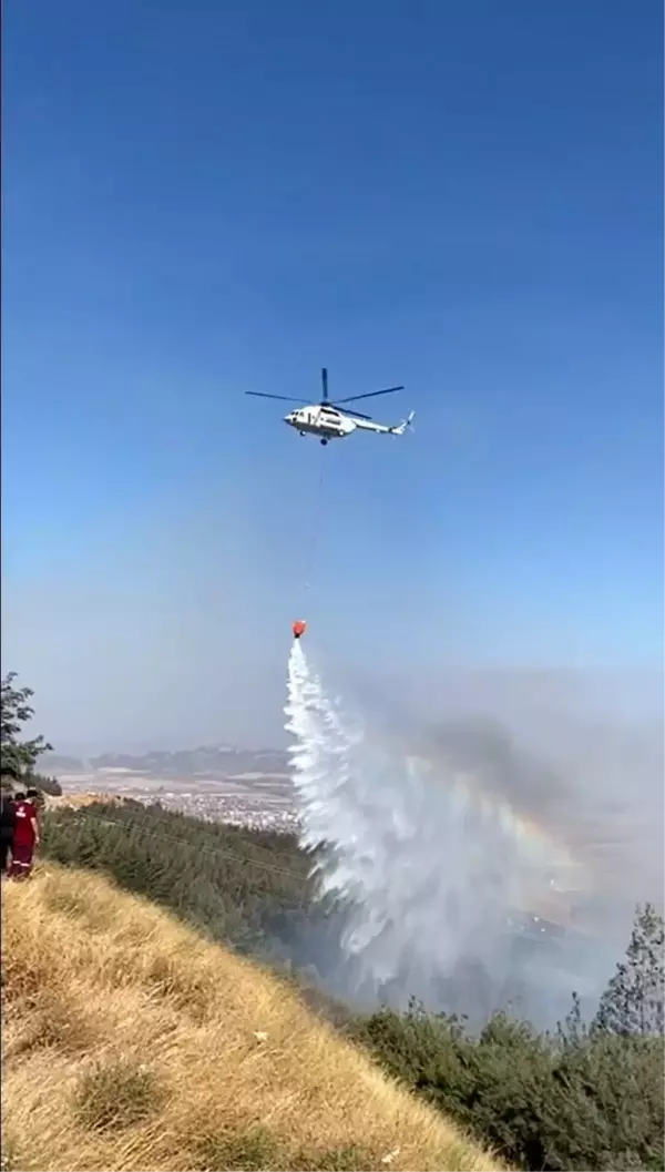 Gaziantep'te Orman Yangını Kontrol Altına Alındı