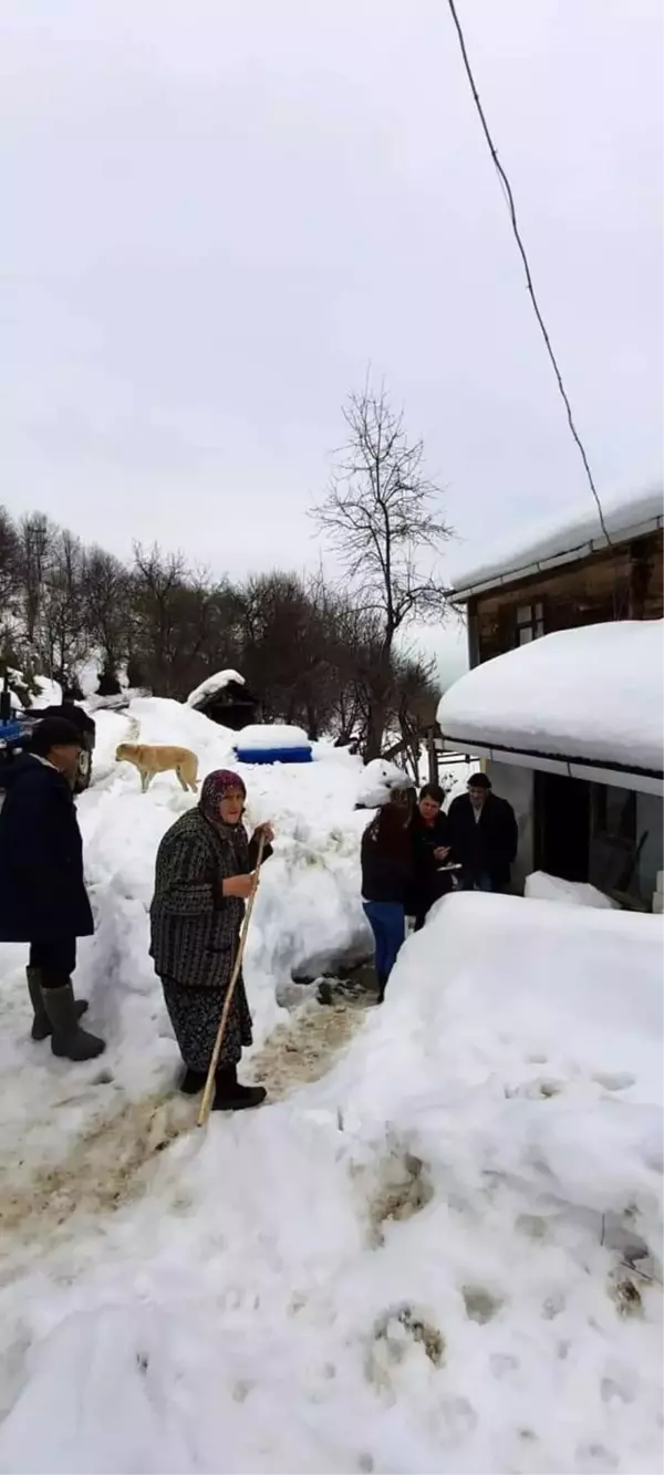 Ayancık'ta video çekip yardım isteyen aileye yetkililer ulaştı