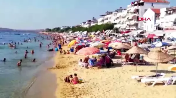 BALIKESİR Avşa Adası'na tatilci akını