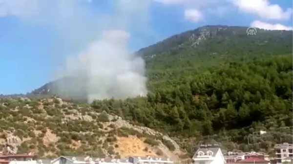 Fethiye'de orman yangını