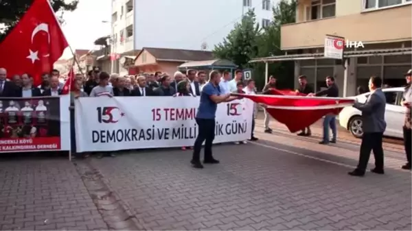 15 Temmuz'da 3 veren Cide'de demokrasi nöbeti