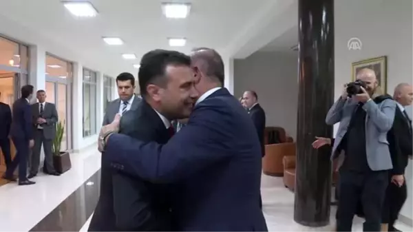 Çavuşoğlu, Kuzey Makedonya Başbakanı Zaev ile görüştü