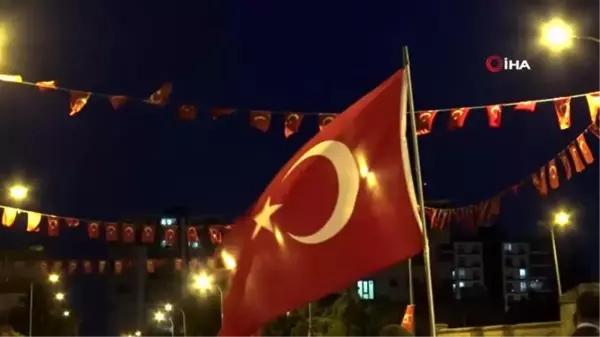 Siverekliler 15 Temmuz Şehitlerini anmak için buluştu