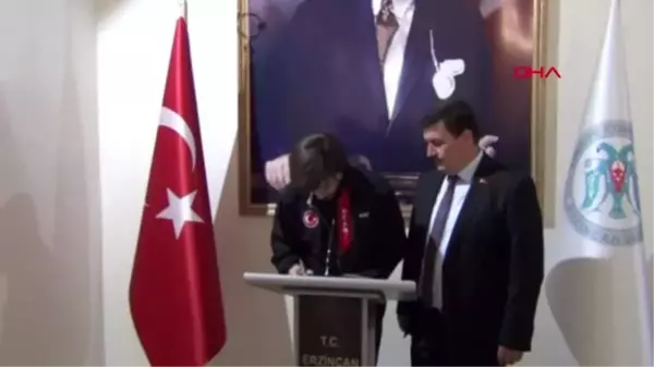 ERZİNCAN AFAD BAŞKANI GÜLLÜOĞLU ERZİNCAN'DA