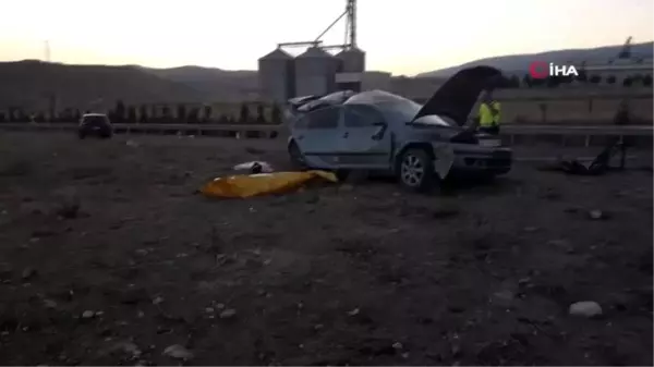 Karı koca kazada hayatını kaybetti, yakınlarını polis teselli etti