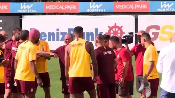 Galatasaray'da neşeli idman