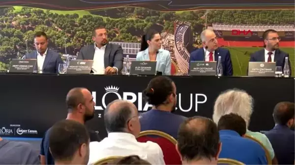 SPOR Gloria Cup 2019'un basın toplantısı yapıldı