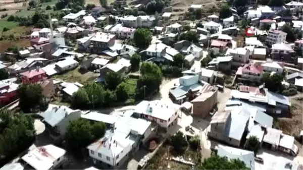 Antik köye kardeş köy ziyareti...Sadak Köyü havadan görüntülendi