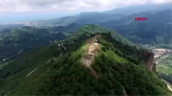 ORDU 'ANA TANRIÇA KİBELE' HEYKELİNİN BULUNDUĞU KALEDE, YENİ KAZILAR BAŞLADI