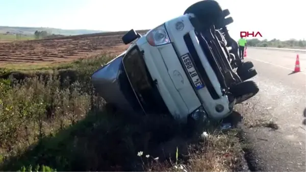 TEKİRDAĞ'DA KAZA 4'Ü ÇOCUK, 10 YARALI