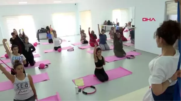 ADANA Kadınların pilates keyfi