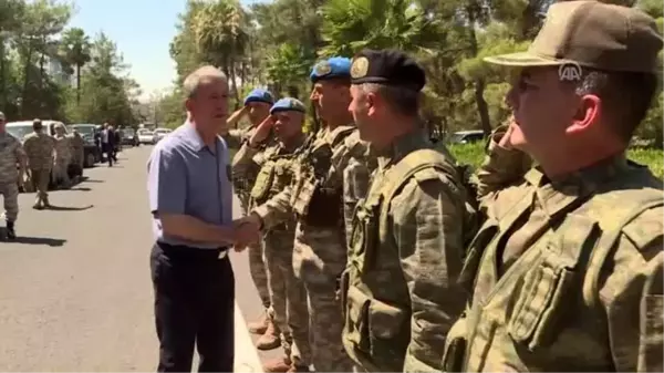 Bakan Akar ve TSK'nin komuta kademesi, Şanlıurfa'daki birliklerde inceleme ve denetlemelerde...