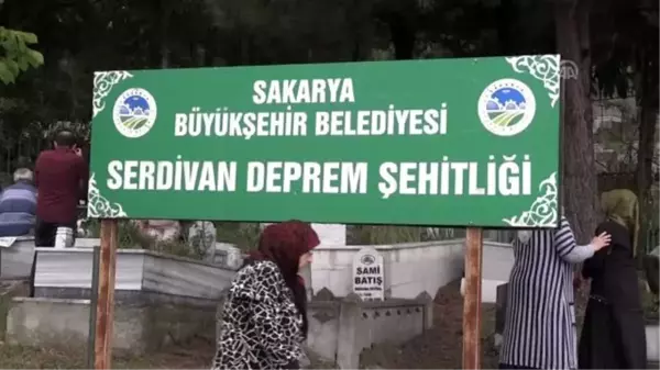 Marmara Depremi'nde hayatını kaybedenler anıldı