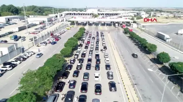 EDİRNE Gurbetçilerin yüzünü 'otopark' güldürdü