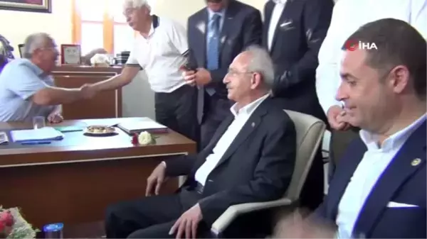 CHP Genel Başkanı Kılıçdaroğlu Gömeç'te