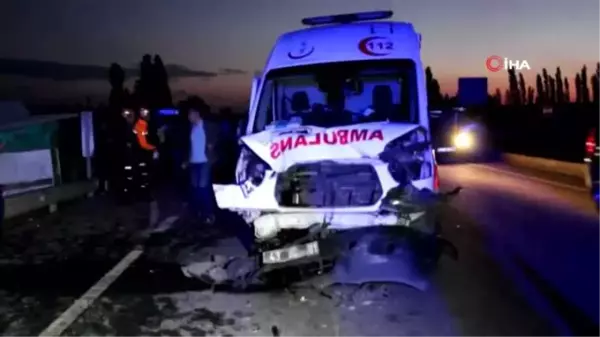 Kütahya'da zincirleme trafik kazası: 3 ölü, 4 yaralı