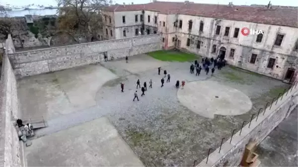 Mutlu şehrin mutsuzluk müzesine ziyaretçi akını...Sinop Tarihi Cezaevi havadan görüntülendi