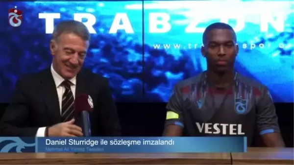 Trabzonspor, Daniel Sturridge için imza töreni düzenledi