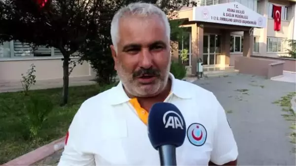 Kaza yapan ambulans şoförüne darp iddiası