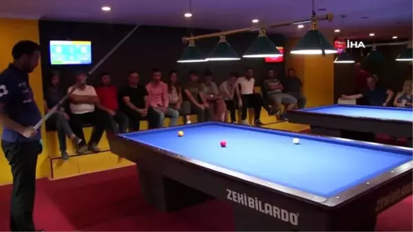 Niğde'de 3 Bant Bilardo Turnuvası yapıldı