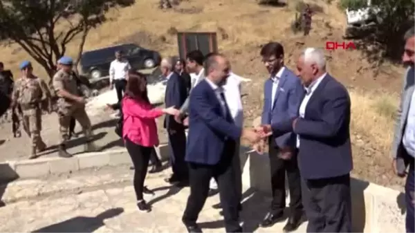 Hakkari cumhurbaşkanlığı kültür ve sanat politikaları kurulu üyeleri, şemdinli'de