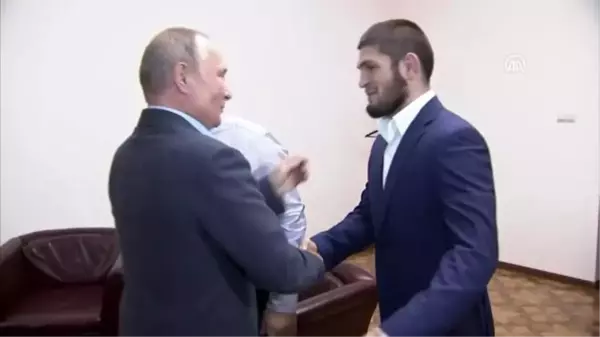 Putin, Habib Nurmagomedov ile görüştü