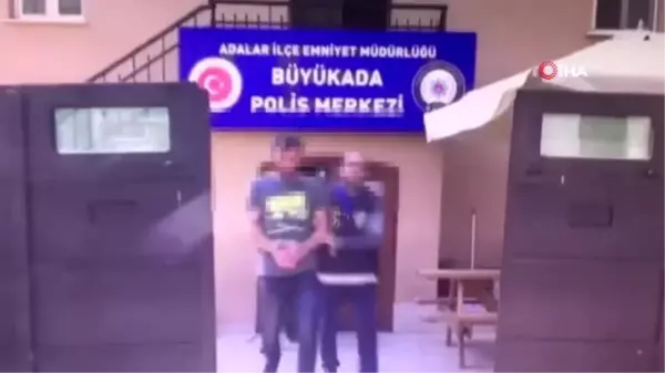 Kınalıada'da şehir hatları iskelesi açıklarında silahla ateş açan magandalar yakalandı