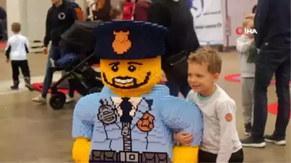 Finlandiya'da Lego Festivali renkli görüntüler oluşturdu