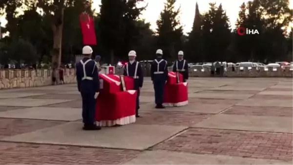 Hatay'da şehit düşen askerler memleketlerine uğurlandı