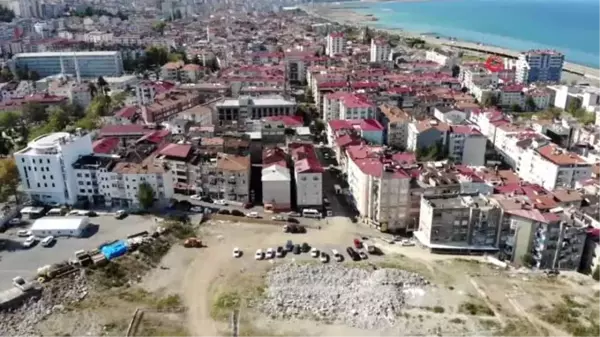 Millet Bahçesi'nin yapımı için ilk kazma vuruldu...Çalışmalar havadan görüntülendi