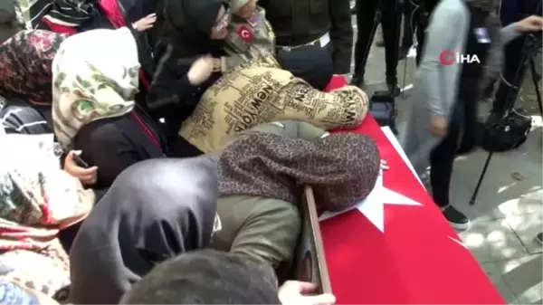 Şehit Piyade Uzman Onbaşı Yunus Mermer son yolculuğa uğurlanıyor