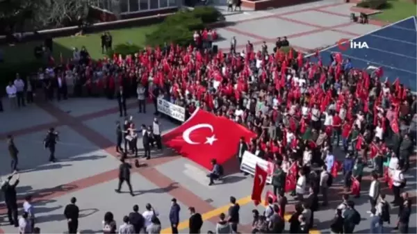 Boğaziçili öğrencilerden İstiklal Marşı'na saygısızlığa tepki