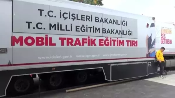 Mobil Trafik Eğitim Tırı, Afyonkarahisar'da