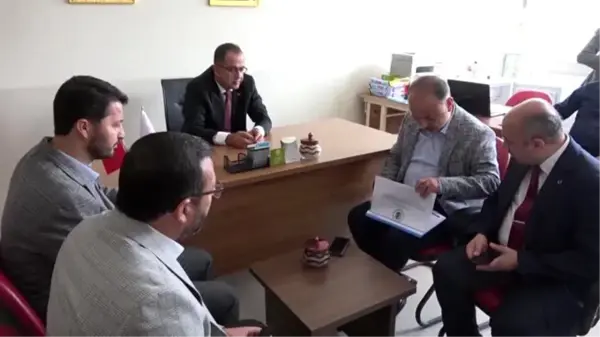 AK Parti'li Metin Yavuz ve gazilerden Ceylanpınar'a taziye ziyareti