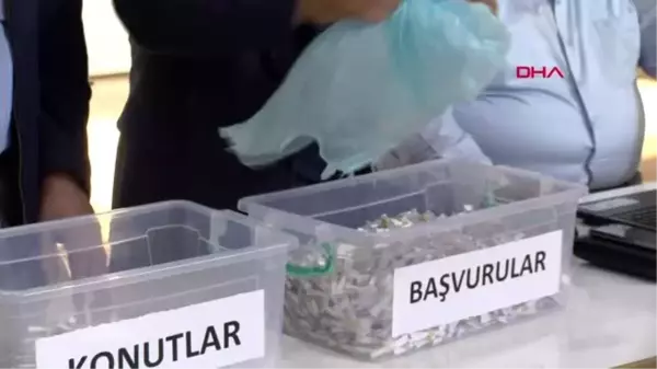 Elazığ toki'den kurayla ev sahibi oldular